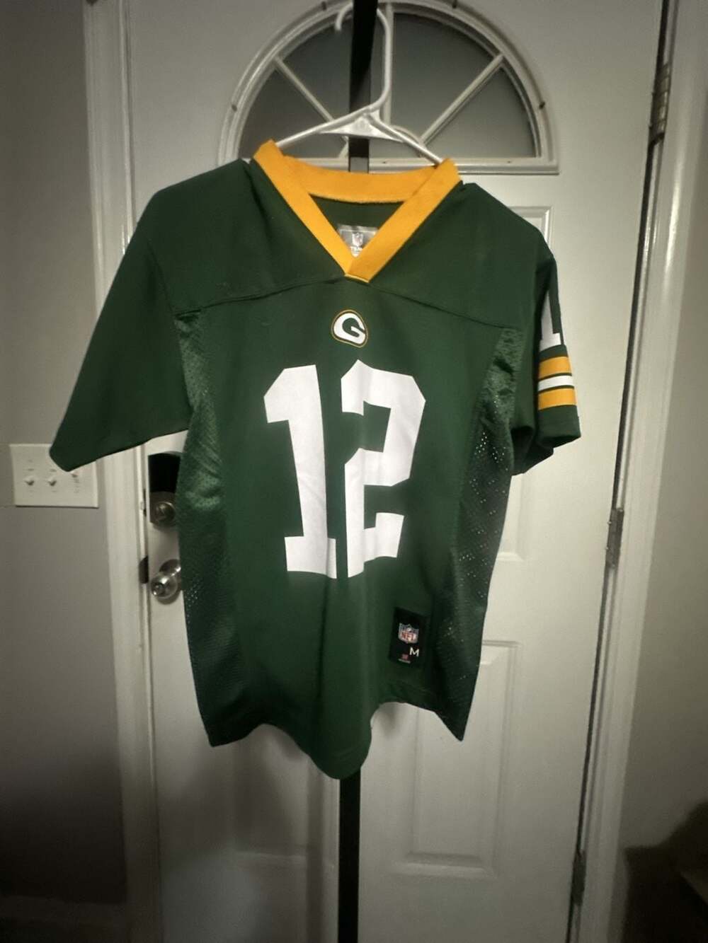 Aaron Rodgers Green Bay Packers #12 Youth Medium NFL Jersey#614